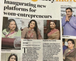 India’s past and current IWEC awardees got together on 21st September 2022 in New Delhi at Maurya Sheraton to celebrate launching of Club de IWEC India, another foundation where Mrs. Lalita Nijhawan supports the cause of Women empowerment.